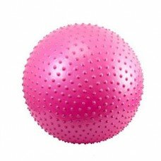 Мячь гимнастический массажный d-65 см   ВВ -004BL с насосом